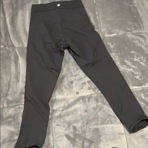 Black Cropped Lululemon leggings